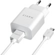 Мережевий зарядний пристрій Havit HV-ST111, USB Type-A, кабель USB Type-A to Micro USB