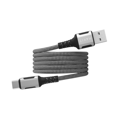 Кабель Havit HV-CB6300, магнітний, USB Type-A to USB Type-C, 3A, 1м