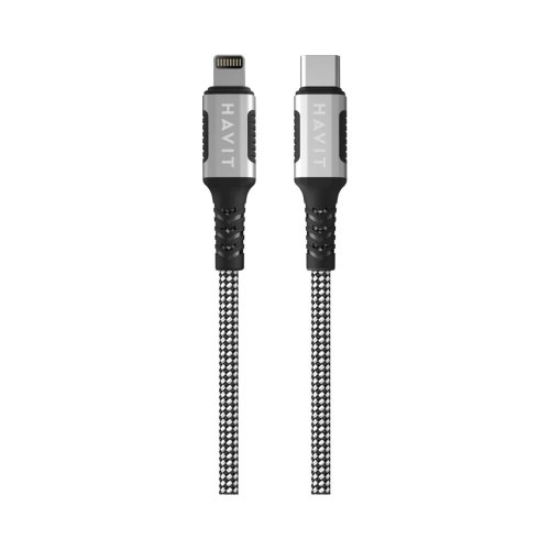 Кабель Havit HV-CB6298, магнітний, USB Type-C to Lightning, PD30W, 1м