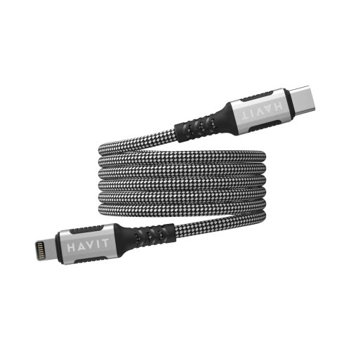 Кабель Havit HV-CB6298, магнітний, USB Type-C to Lightning, PD30W, 1м