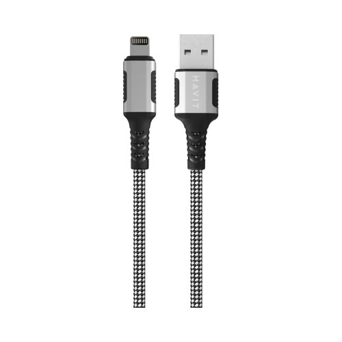 Кабель Havit HV-CB6299, магнітний, USB Type-A to Lightning, 2.4A, 1м