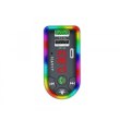 FM-модулятор Havit HV-FM813BT, 2xUSB Type-A/1xUSB Type-C, RGB, Black