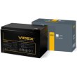 Акумуляторна батарея VIDEX 6FM12, свинцево-кислотна, 12V/12Ah