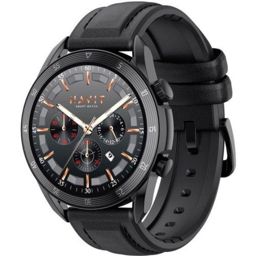 Смартгодинник Havit HV-M9030 PRO, IP68, Black
