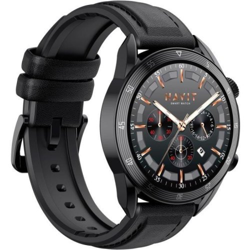 Смартгодинник Havit HV-M9030 PRO, IP68, Black