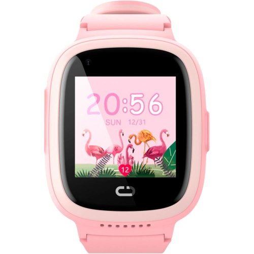 Смартгодинник дитячий Havit HV-KW11, IP67, GPS, 4G, Pink