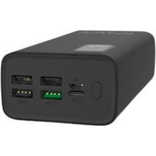 Зовнішній акумулятор Powerbank TITANUM TPB-728S-B, 30000mAh, 22.5W, Black