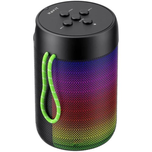 Портативна колонка Havit HV-SK897BT, 3W, RGB, Black