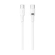 Кабель Havit HV-CB6280, USB Type-C to USB Type-C, PD100W, 5A, 1м, White