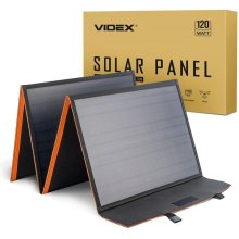 Портативна сонячна панель VIDEX VSO-F4120, 18V, 120W