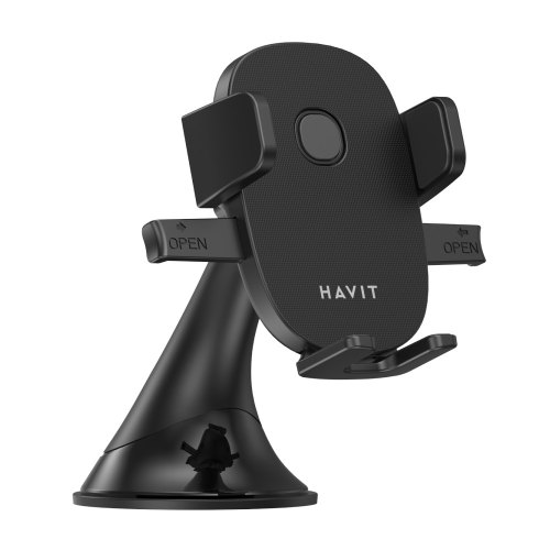 Автомобільний тримач для смартфона Havit HV-LY023, Black