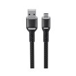Кабель Havit HV-CB6215, USB Type-A to Micro USB, 3A, 1м