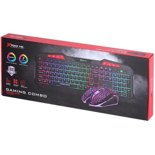 Комплект дротовий (клавіатура, миша) XTRIKE ME MK-503