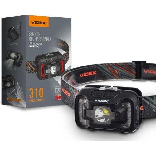 Ліхтарик налобний, світлодіодний VIDEX VLF-H025C, 310Lm, 5000K