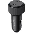 Автомобільний зарядний пристрій Havit HV-CC2014, 2xUSB Type-C, 60W, Black