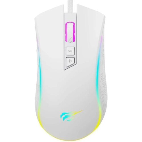 Миша дротова, ігрова Havit HV-MS1034, USB, White