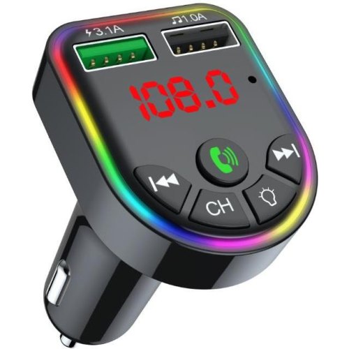 FM-модулятор Havit HV-FM810BT, Black