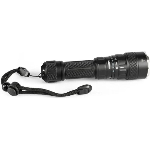 Ліхтарик тактичний, світлодіодний VIDEX VLF-AT255RG, 2000Lm, 5000K