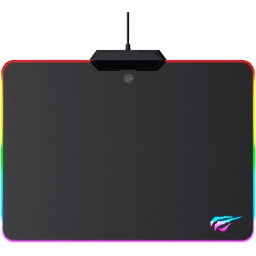 Килимок для миші Havit HV-MP909, з RGB підсвіткою, Black