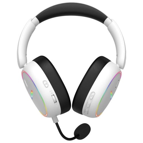 Гарнітура бездротова, ігрова HATOR PHOENIX 2 Hi-Res wireless, SyncHUB connection, White (ESH41)