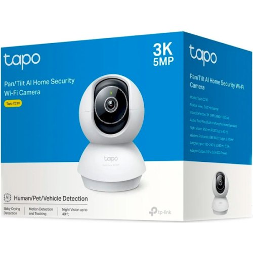Камера відеоспостереження TP-Link Tapo C230, 3MP, N300, microSD