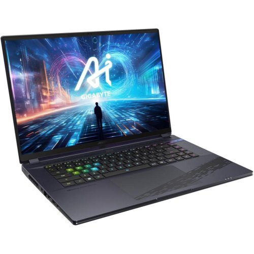 Ноутбук Gigabyte Aorus 16X 9SG 2024, 16/Intel Core i7-13650HX/16GB/SSD 1TB/GeForce RTX 4070, 8GB/DOS/Midnight Gray (AORUS 16X 9SG-43UAC54SD)