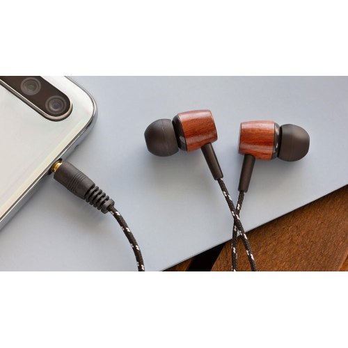 Навушники дротові REAL-EL Z-1720, Wooden (EL124200018)