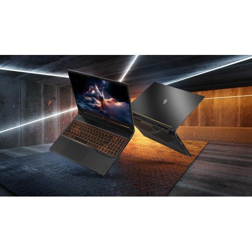 Ноутбук Acer Nitro V 16 ANV16-61, 16/AMD Ryzen AI 5 340/16GB/SSD 512GB/GeForce RTX 4050, 6GB/DOS/Black (NH.QULEU.004)