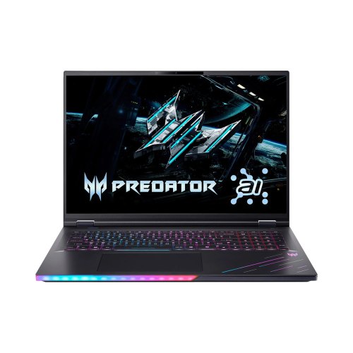 Ноутбук Acer Predator Helios 18 PH18-73-94QQ, 18/Intel Core Ultra 9 275HX/64GB/SSD 2TB/GeForce RTX 5080, 16GB/DOS/Abyssal Black (NH.QVZEU.003)