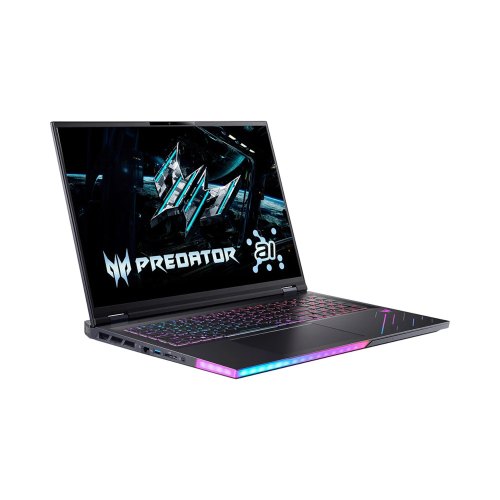 Ноутбук Acer Predator Helios 18 PH18-73-94QQ, 18/Intel Core Ultra 9 275HX/64GB/SSD 2TB/GeForce RTX 5080, 16GB/DOS/Abyssal Black (NH.QVZEU.003)