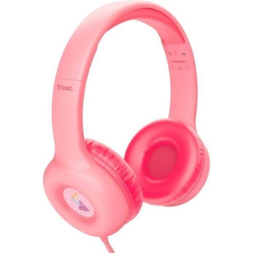 Навушники дротові Trust Nouna Headphones, Pink (25277)