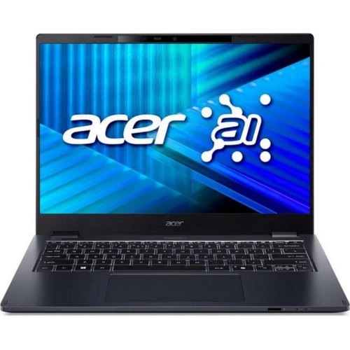 Ноутбук Acer TravelMate P4 TMP414-55, 14/Intel Core Ultra 7 255U/32GB/SSD 1TB/Intel Graphics/DOS/Blue (NX.BH2EU.005)