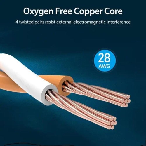 Патч-корд Vention, cat.8, SFTP, Ethernet, 1.5м, Black (IKABG)