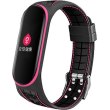Ремінець для фітнес-браслета BeCover Lattice Style, для Xiaomi Mi Smart Band 5/Mi Smart Band 6/Mi Smart Band 7, Pink (705163)