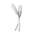 Патч-корд литий Tecro UTP-RJ45-1500, RJ45, cat.5e, 15м, сірий