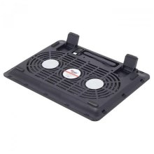 Підставка для ноутбука охолоджуюча Gembird NBS-2F15-01, 15.6, Black