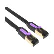Патч-корд Vention, cat.7, SSTP, Ethernet, 3м, Black (ICABI)
