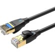Патч-корд Vention, cat.8, SFTP, Ethernet, Slim Type, 3м, Black (IKIBI)