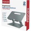 Підставка для ноутбука охолоджуюча Promate DeskMate-7, Grey