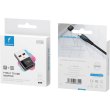 Перехідник SkyDolphin OT08 Mini, USB Type-C (F) to USB Type-A (M), Black (SDADPT-00031)