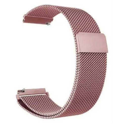 Ремінець для смартгодинника BeCover Milanese Style, для Xiaomi Amazfit Bip Lite/Bip S Lite/GTR/GTS/TicWatch S2/TicWatch E/GTS 3, Red Wine (707685)