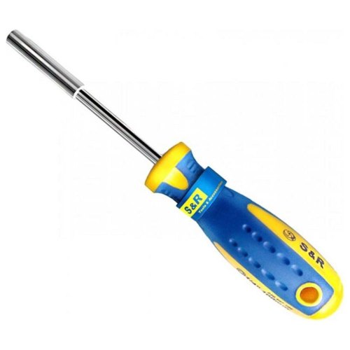 Викрутка-тримач біт S&R 1/4 100 мм со сменными битами 11 шт (250011100)