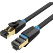 Патч-корд Vention, cat.8, SFTP, Ethernet, 1м, Black (IKKBF)