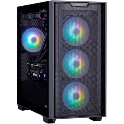 Персональний комп'ютер COBRA Gaming, AMD Ryzen 7 7700/32GB/SSD 1TB/GeForce RTX 4060 Ti, 8GB/LAN/Ubuntu/Black (A77.32.S10.46T.19165)