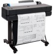 Принтер струменевий HP DesignJet T630, A1, Wi-Fi (5HB09D)