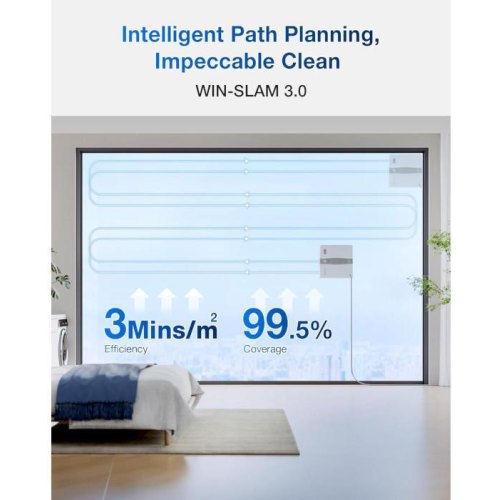 Пилосос віконний Ecovacs Winbot Mini Grey (WG841-01)