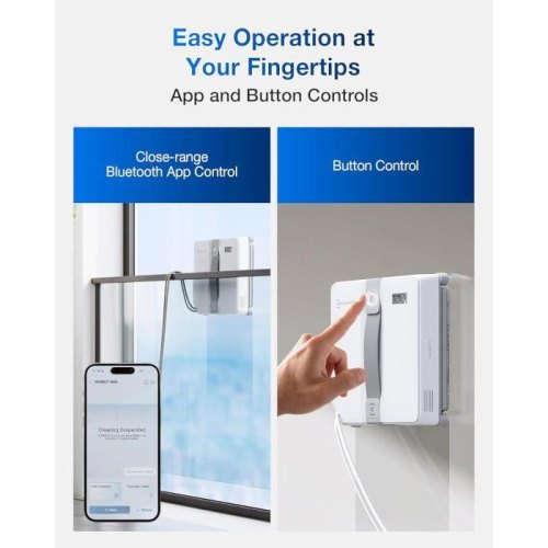 Пилосос віконний Ecovacs Winbot Mini Grey (WG841-01)