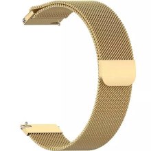 Ремінець для смартгодинника BeCover Milanese Style, для Samsung Galaxy Watch 5/4/3/4 Classic/Active/Active 2/Gear S2/Gear Sport, Gold (707674)