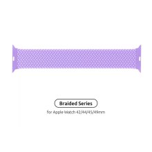 Ремінець для смартгодинника Armorstandart Braided Solo Loop, для Apple Watch 42mm/44mm/45mm/49mm, Size 8 (160mm), Lavender Grey (ARM64911)