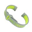 Ремінець для смартгодинника BeCover Nike Style, для Samsung Galaxy Watch 5/4/3/4 Classic/Active/Active 2/Gear S2/Gear Sport, Grey/Green (705699)